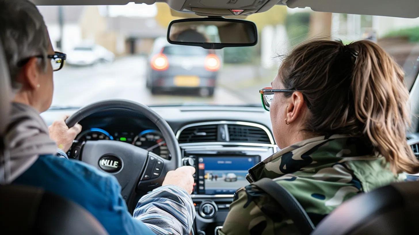 Personalized driving lesson for NDIS participant with adaptive vehicle features
