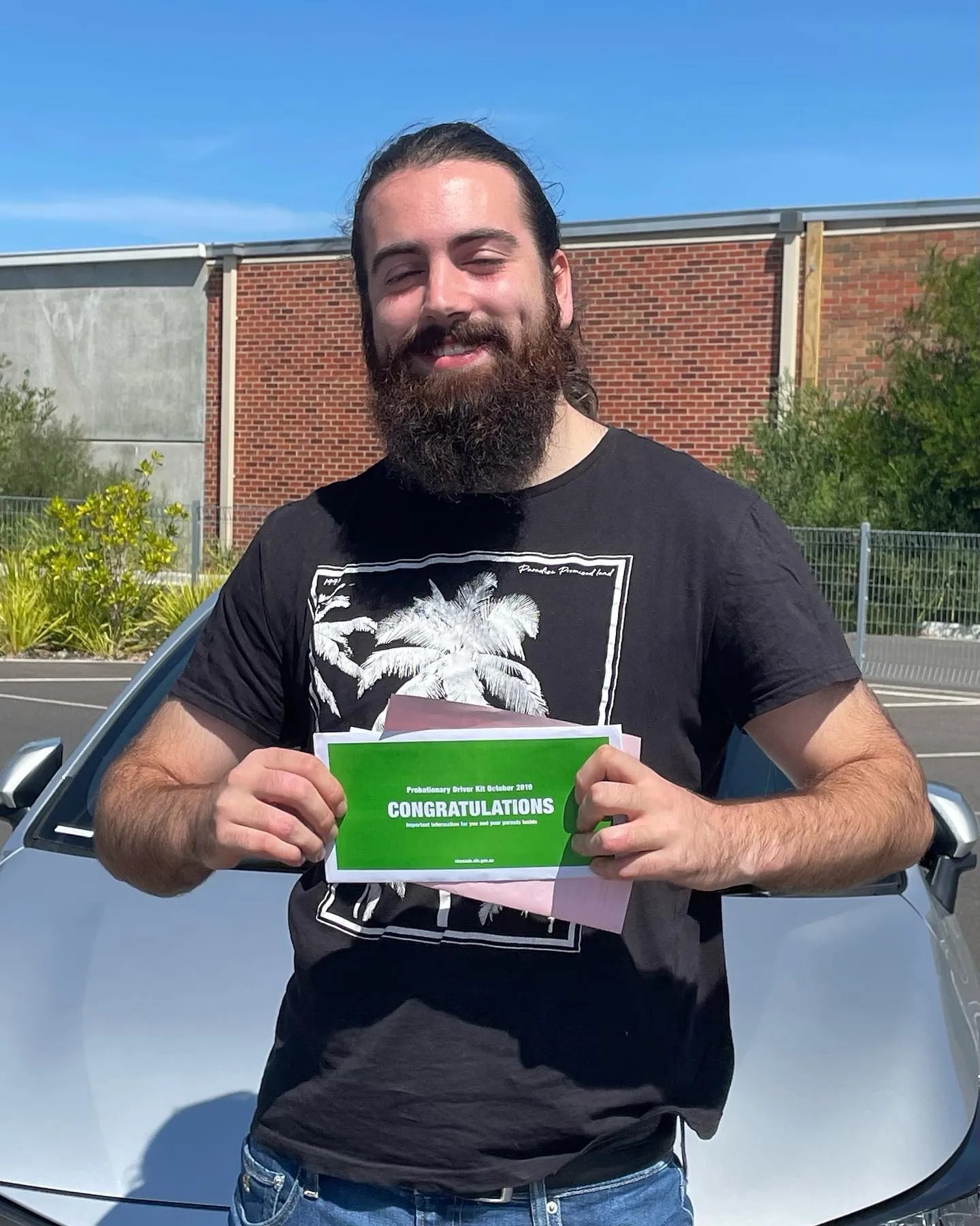 Example of a feedback report highlighting driving skills and improvement steps