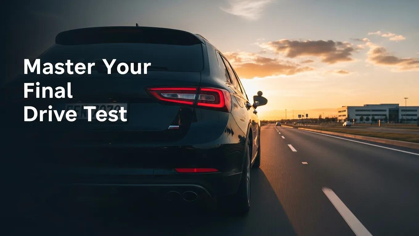 Master Your Final Drive Test