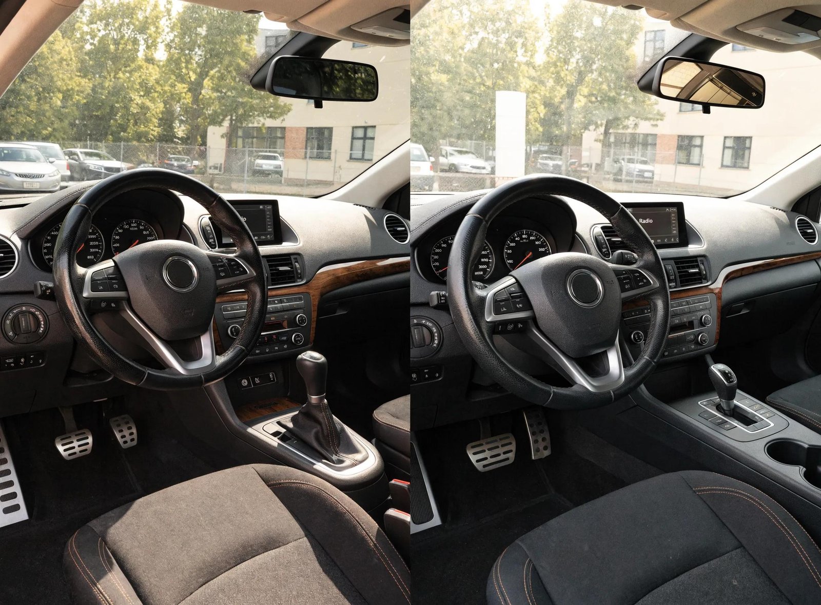 Comparison of manual and automatic vehicle features in driving lessons