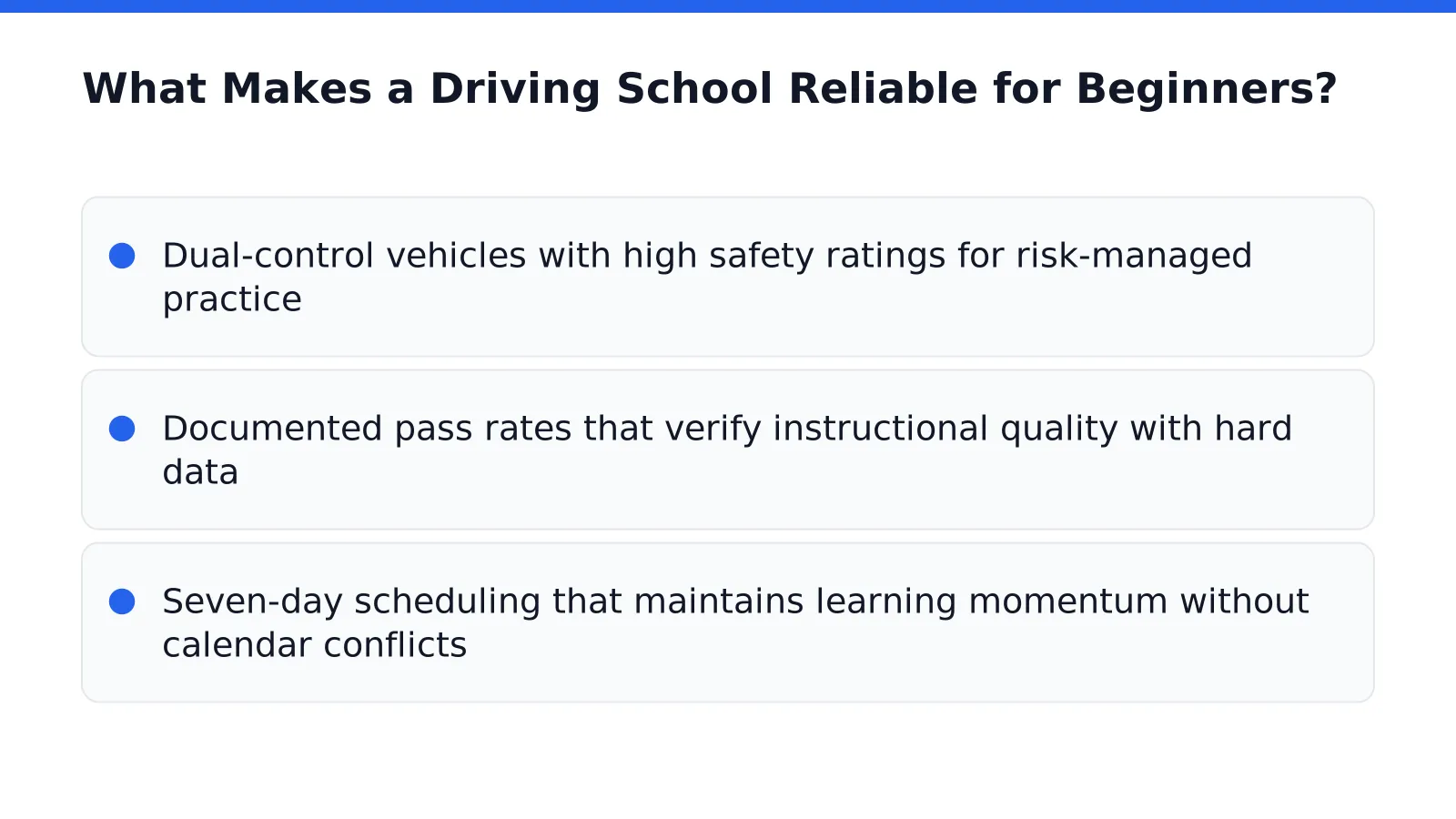 What Makes a Driving School Reliable for Beginners in South East Melbourne