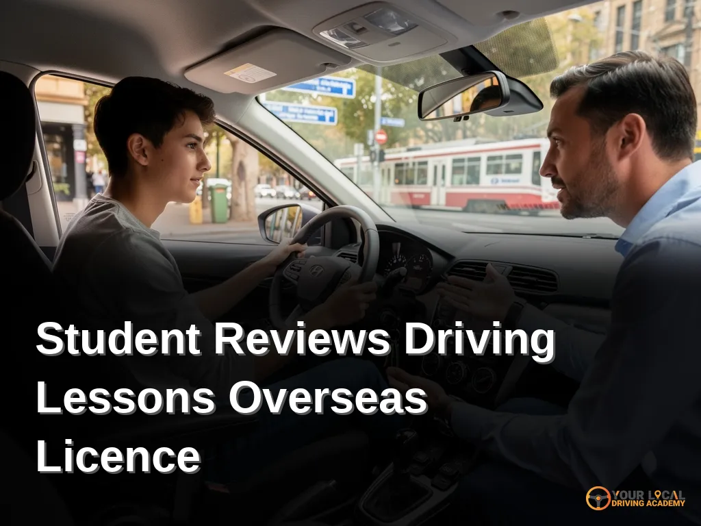 Why do overseas drivers need conversion lessons in Melbourne, Student Reviews Driving Lessons Overseas Licence